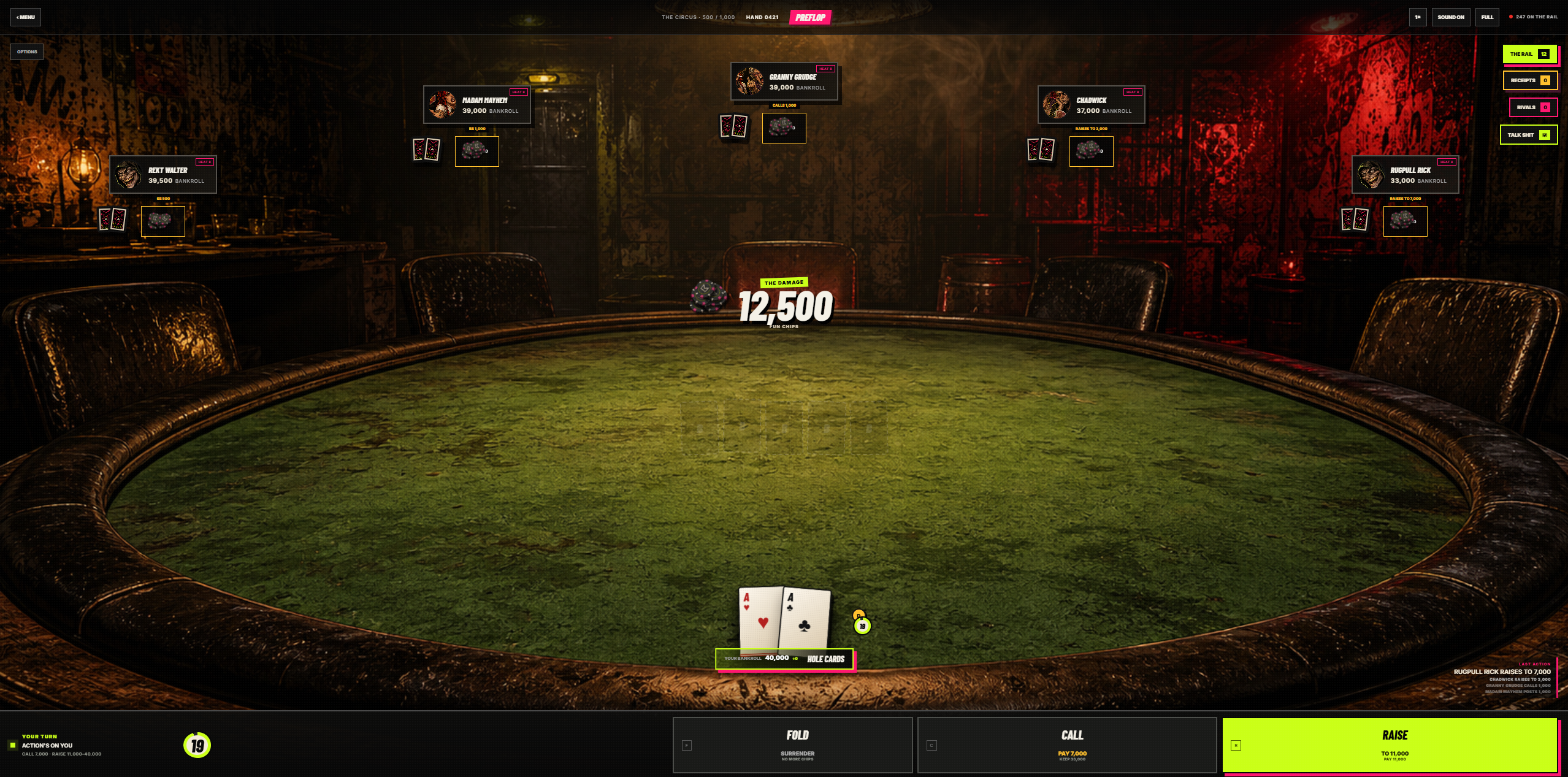 Web3 poker table on Shido Network