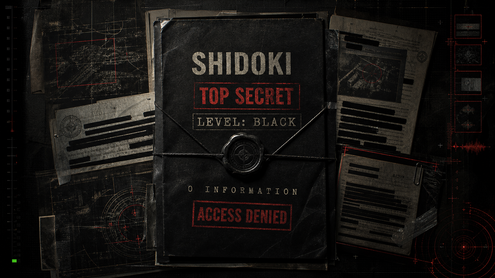 Shidoki top-secret classified dossier